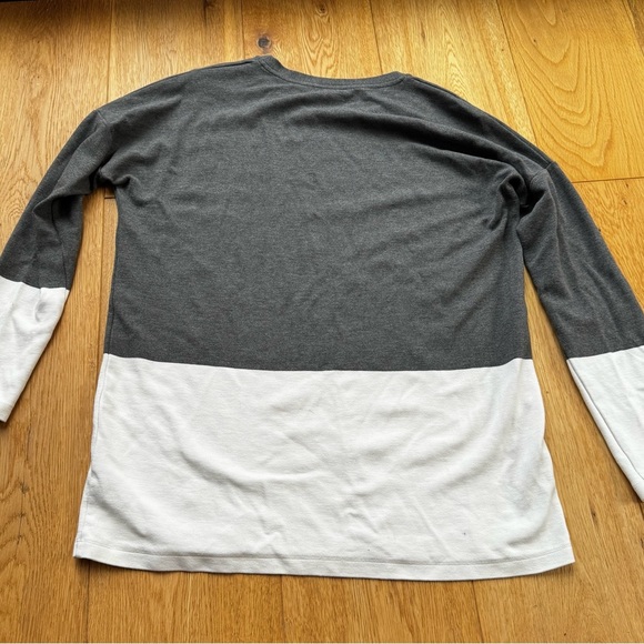 COS LONG SLEEVES COLORBLOCK HEAVYWEIGHT TEE - M - Picture 4 of 10